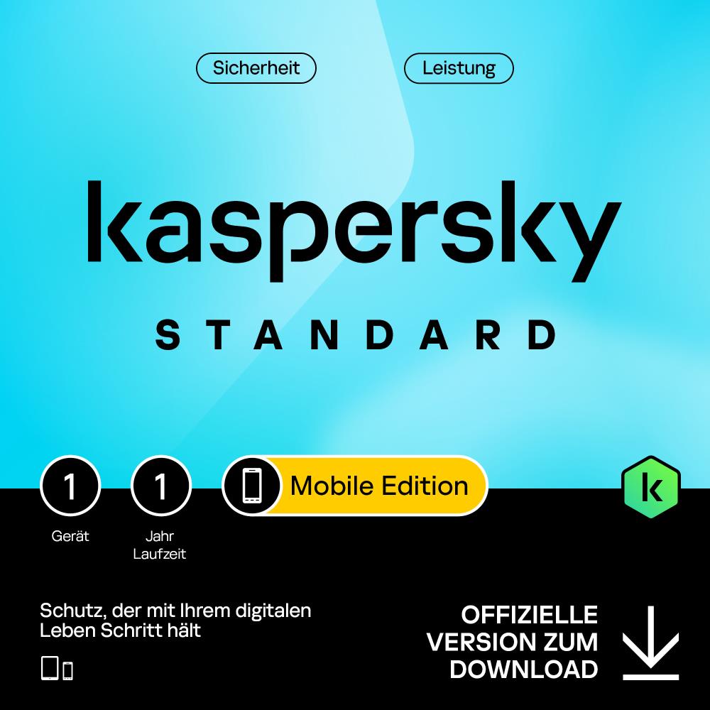 Kaspersky Mobile Standard (1 Device - 1 Jahr) EU ESD