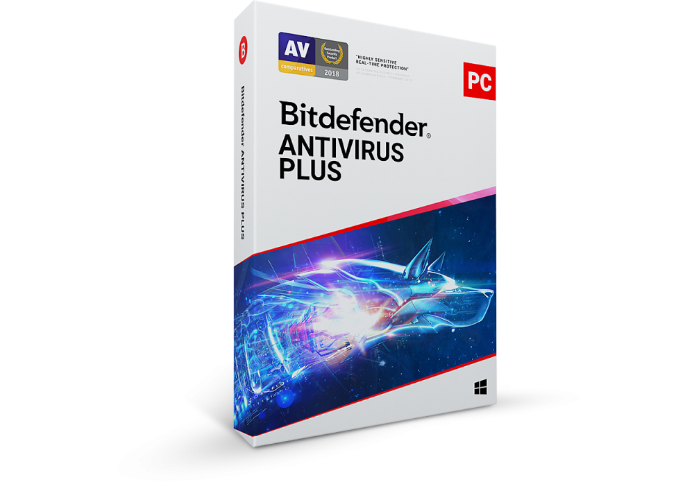Bitdefender Antivirus Plus (5 PC - 1 Jahr) DACH ESD