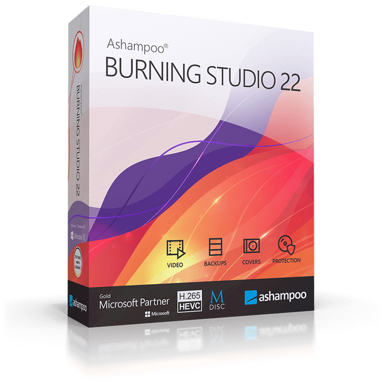 Ashampoo Burning Studio 27 (1 PC - perpetual) ESD