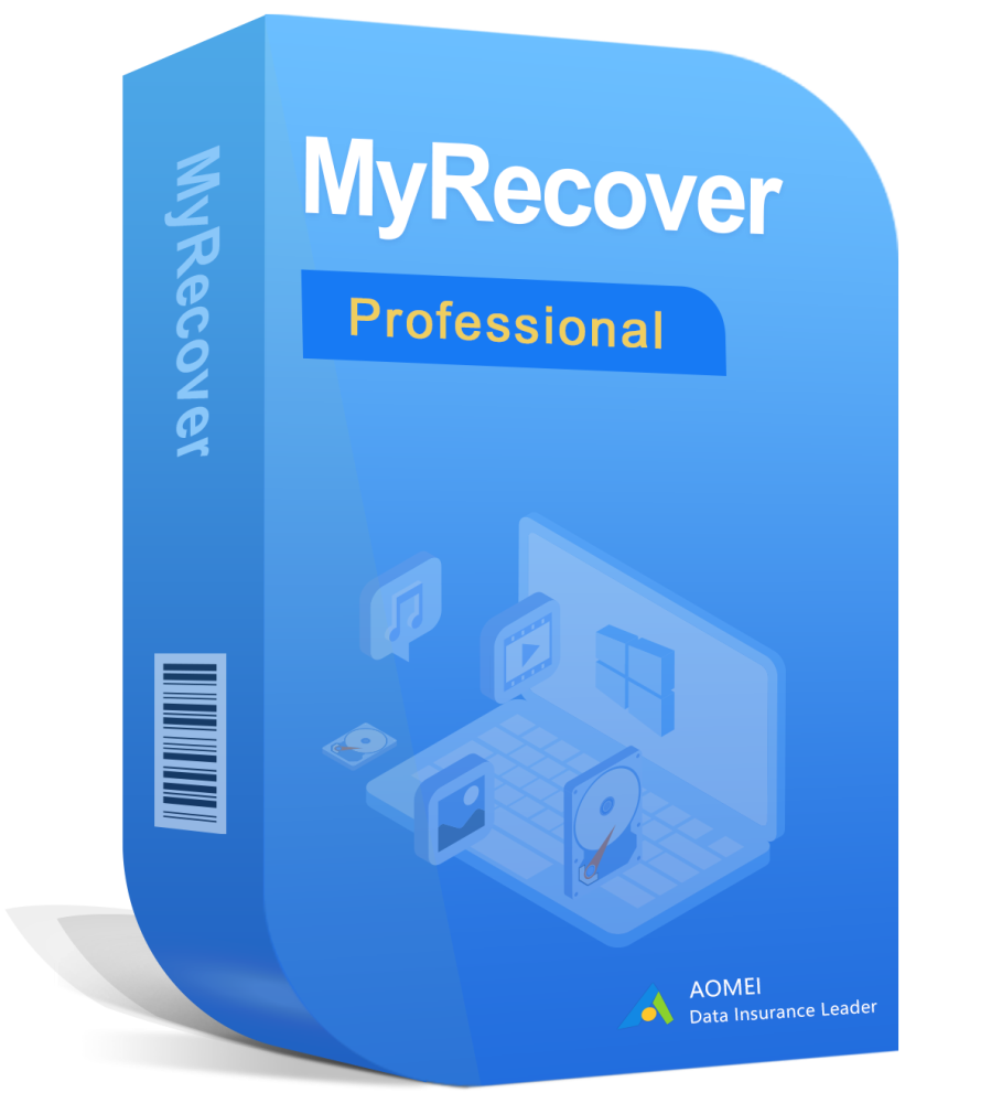 AOMEI MyRecover Professional (1 PC - 1 Jahr) ESD