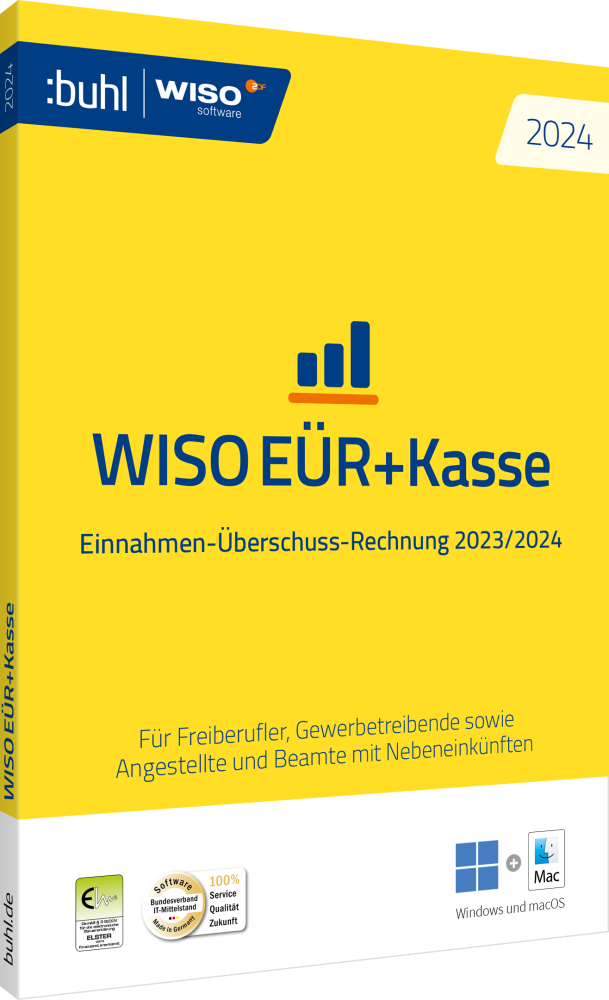 WISO E�R & Kasse 2024 (1 PC - 1 Jahr) ESD