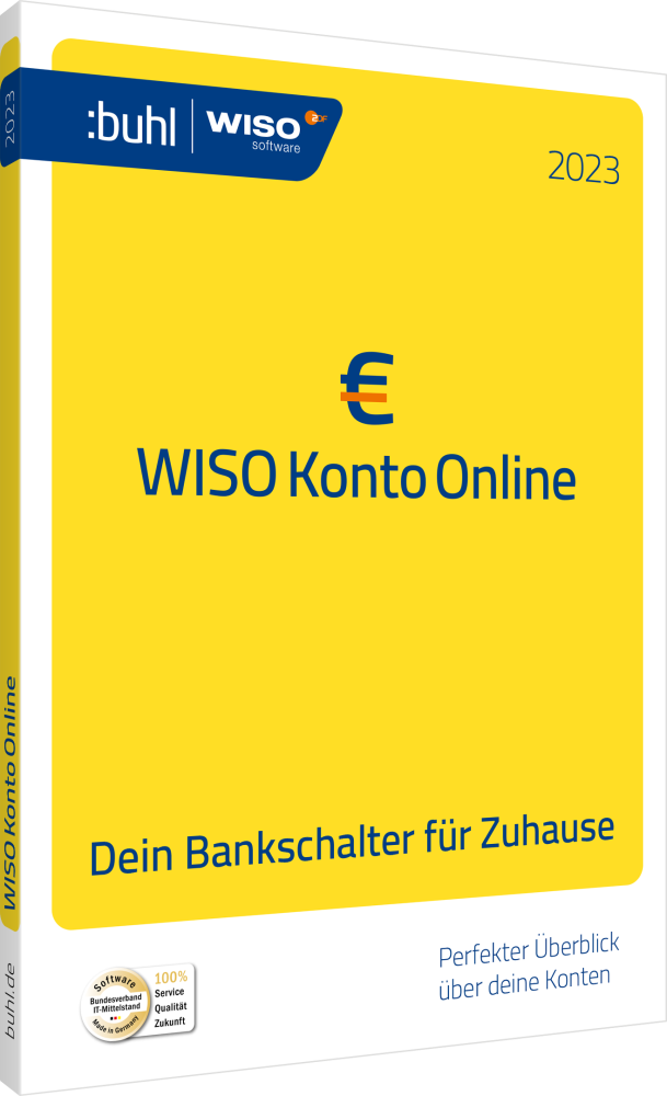 WISO Konto Online 2023 (1 PC - perpetual) ESD