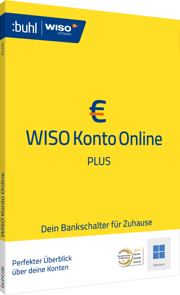 WISO Konto Online Plus 2026 (1 PC - perpetual) ESD