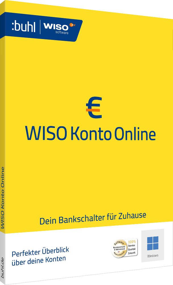 WISO Konto Online 2026 (1 PC - perpetual) ESD