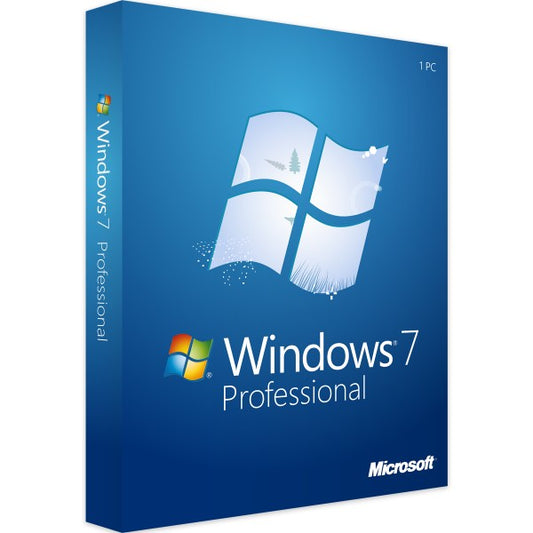 Microsoft Windows 7 Professional (1 PC - perpetual) ESD