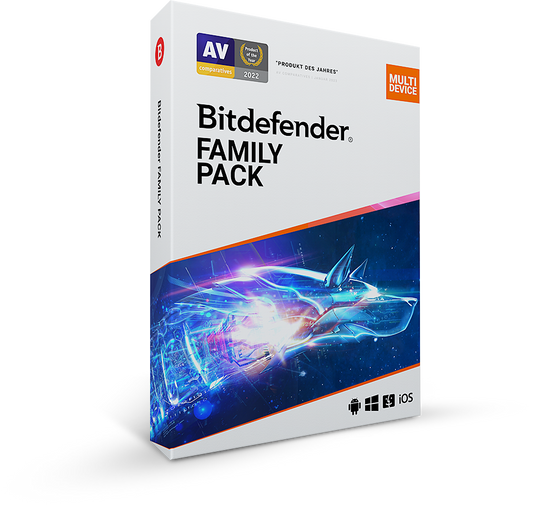 Bitdefender Family Pack (15 Device - 1 Jahr) DACH ESD