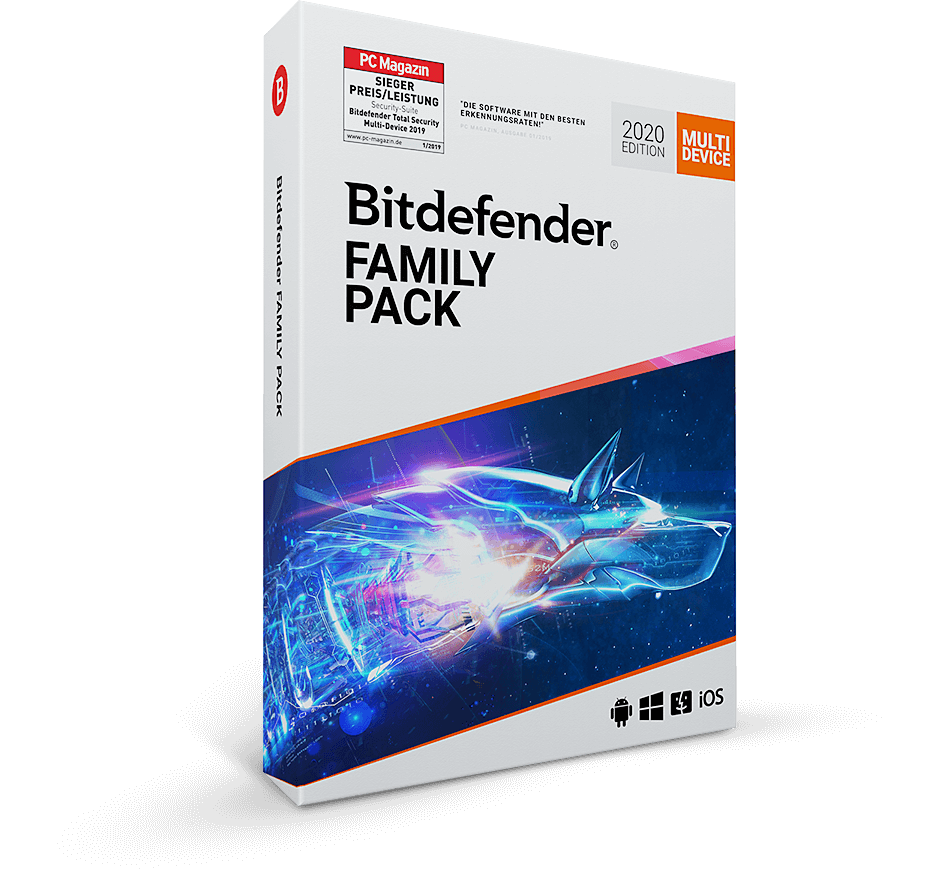 Bitdefender Family Pack (15 Device - 2 Jahre) EU ESD