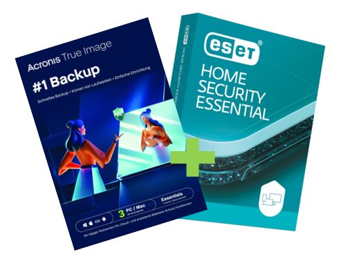 Acronis True Image & ESET HOME Security Essentials Testversion Bundle (3 Device - 1 Jahr) ESD
