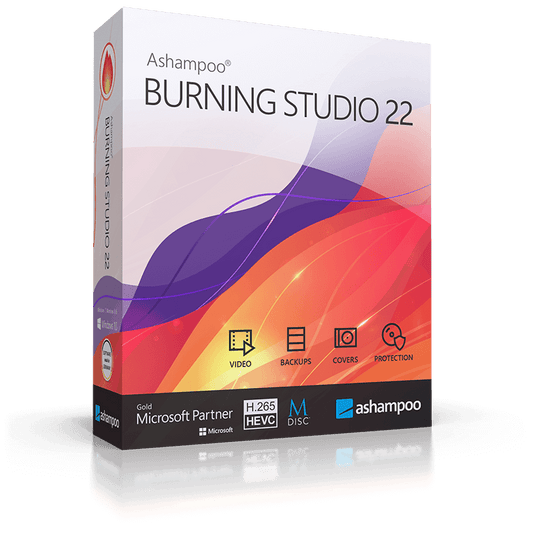 Ashampoo Burning Studio 27 (1 PC - perpetual) ESD
