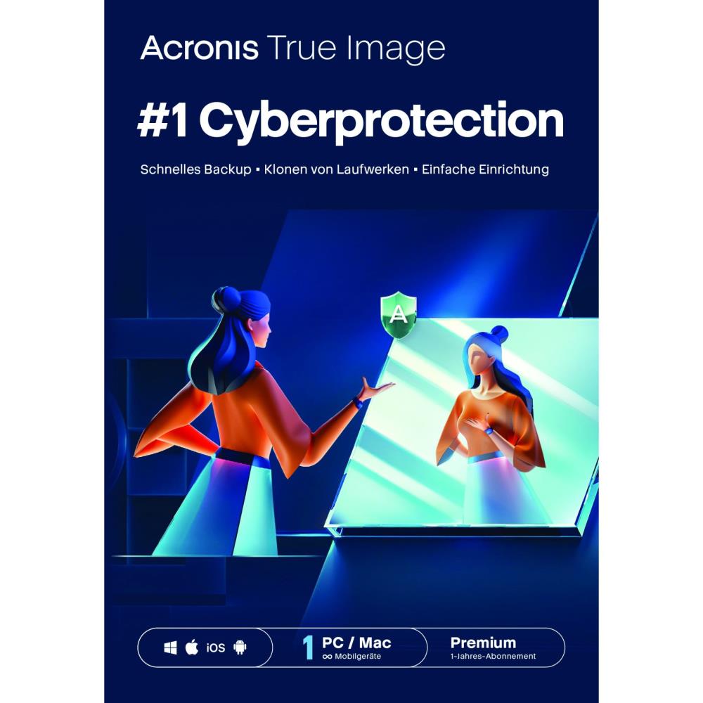 Acronis True Image Premium 1 TB (1 Device - 1 Jahr) ESD
