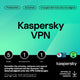 Kaspersky Secure Connection VPN (1 User+ 5 Device - 1 Jahr) DACH ESD