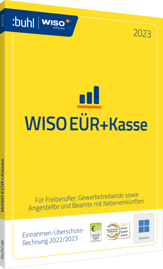 WISO E�R & Kasse 2023 (1 PC - 1 Jahr) ESD