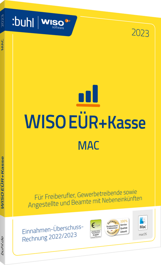 WISO E�R & Kasse:Mac 2023 (1 MAC - 1 Jahr) ESD