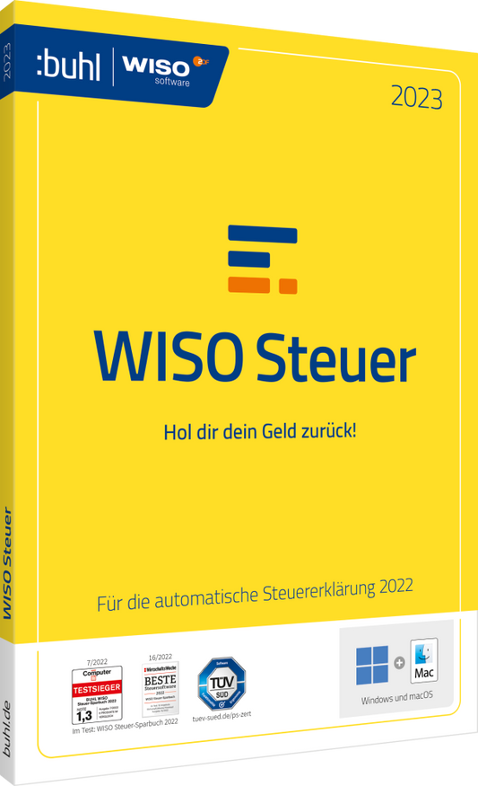 WISO Steuer 2023 (f�r das Steuerjahr 2022) (1 User - 1 Jahr) ESD