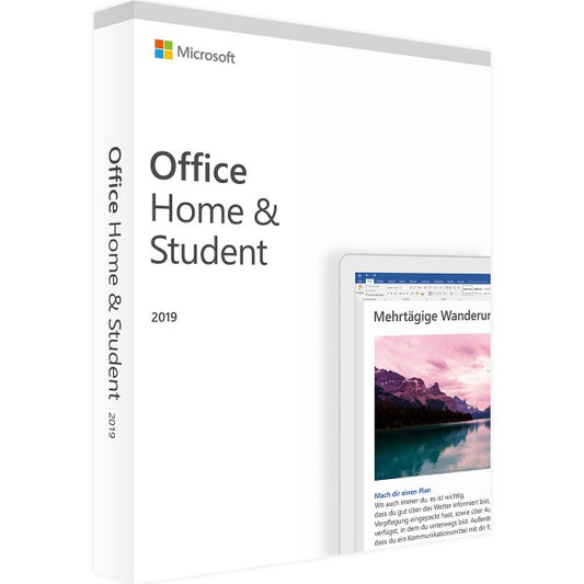 Microsoft Office 2019 Home & Student (1 PC - perpetual) ESD