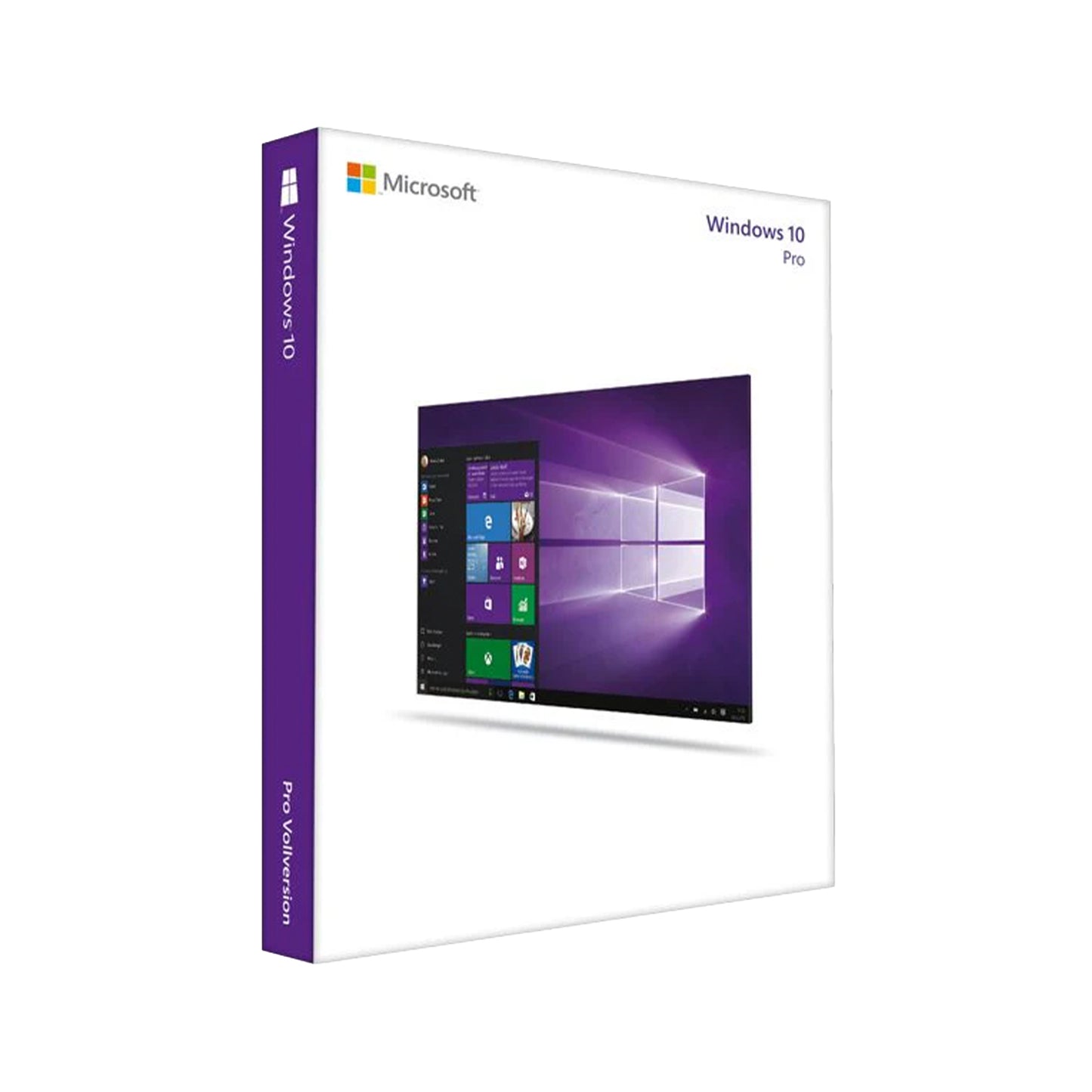 Microsoft Windows 10 Professional – Dauerlizenz, 1 PC (MAR-Lizenz / Mehrsprachig)