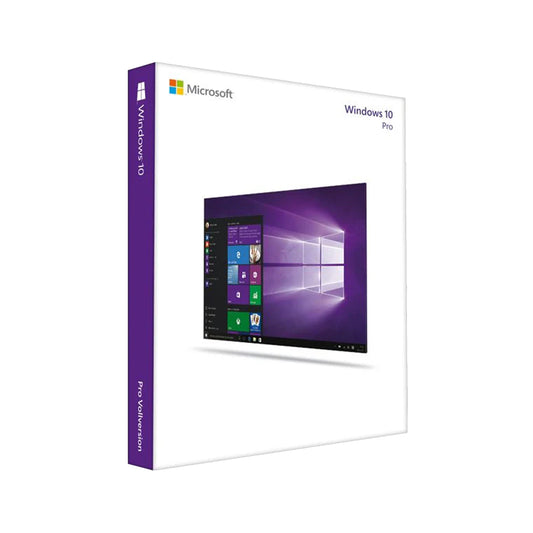 Microsoft Windows 10 Professional – Dauerlizenz, 1 PC (MAR-Lizenz / Mehrsprachig)